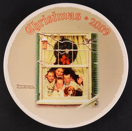 Annual Christmas Plate Oh Boy It's Pop With A New Plymouth - No Box