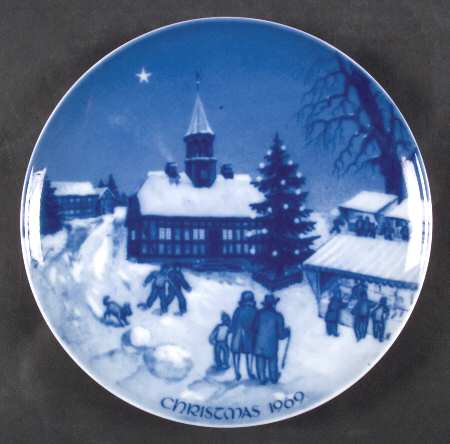 Christmas Plate by Royale (Germany)