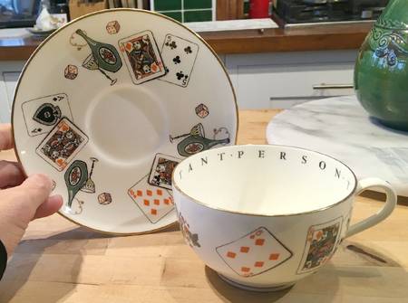 Very Important Person Cup & Saucer Bridge - Boxed