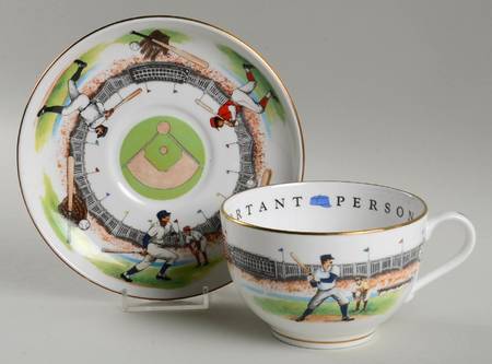 Very Important Person Cup & Saucer Baseball Cup & Saucer - Boxed