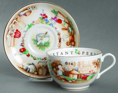Very Important Person Cup & Saucer Cooking Cup & Saucer - Boxed