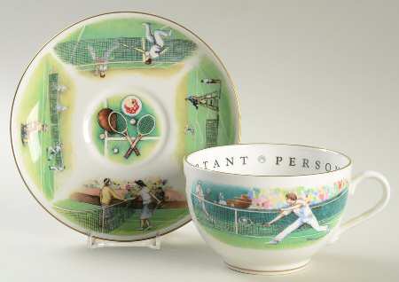 Very Important Person Cup & Saucer Tennis Cup & Saucer - No Box