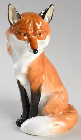Royal Worcester Figurine Fox - No Box