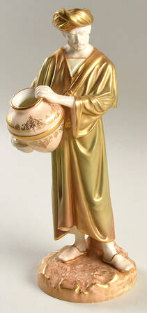 Royal Worcester Figurine Male Water Carrier - No Box