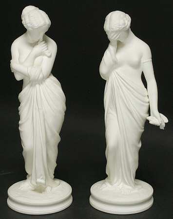 Royal Worcester Figurine Joy & Sorrow-Pair - No Box