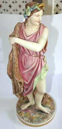 Royal Worcester Figurine Woman Hunter W/ Fish - No Box