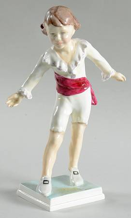 Royal Worcester Figurine The Bow/Masquerade - No Box