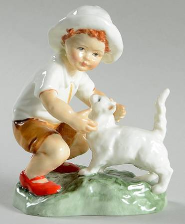 Royal Worcester Figurine Snowy - No Box