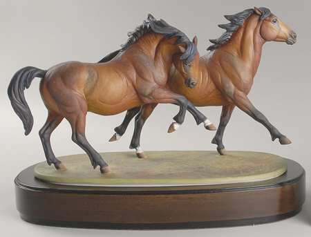 Doris Lindner Galloping Dartmoor Poines - Boxed