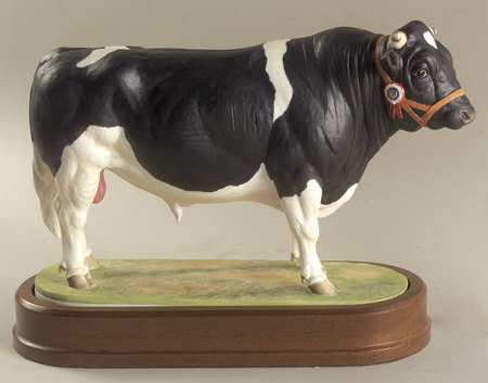 Doris Lindner British Fresian Bull-Terling Trusty - No Box