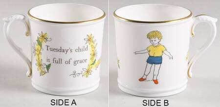 Days of The Week-Mug Tuesday-Boy - Boxed