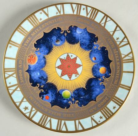 Royal Worcester Plates To Celebrate The Millennium - Boxed