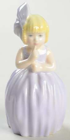 Candle Snuffer Hush - Purple Dress - Blonde  - With Box 108