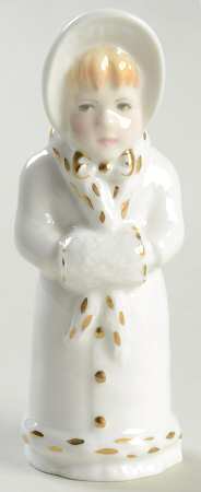 Candle Snuffer Girl With Muff-Kate Greenway - Boxed