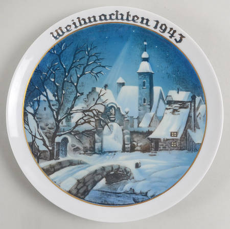 Rosenthal Christmas Plate Winter Idyll - No Box