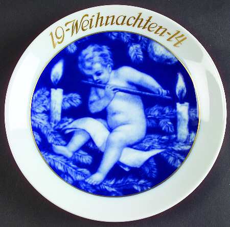 Rosenthal Christmas Plate Christmas Song - No Box