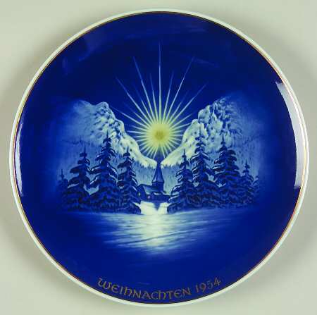 Rosenthal Christmas Plate Christmas Eve - No Box