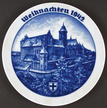 Rosenthal Christmas Plate Marianburg Castle - No Box