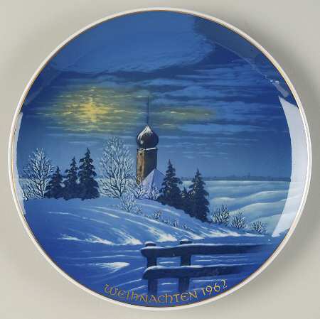 Rosenthal Christmas Plate Christmas Eve - No Box