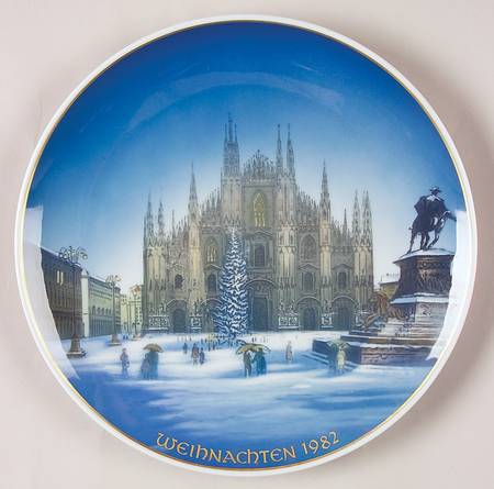 Classic Rose Christmas Milan Cathedral - No Box