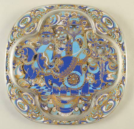 Wiinblad Christmas Plate-Crystal Three Kings - No Box
