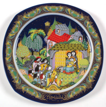 Christmas Carols-Bjorn Wiinblad by Rosenthal - Continental