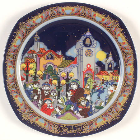 Christmas Carols-Bjorn Wiinblad I Heard The Bells On Christmas Day - Boxed