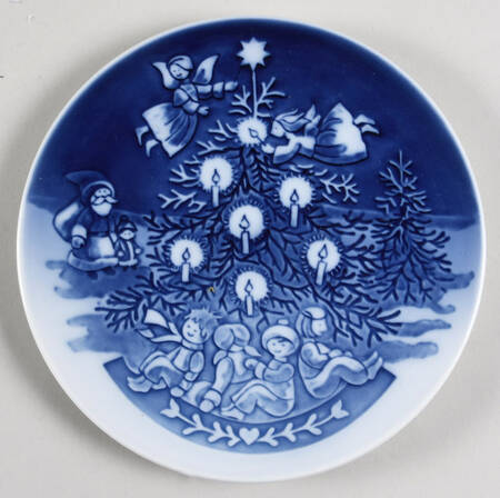 Childrens Christmas Christmas Eve-Plate Only - No Box