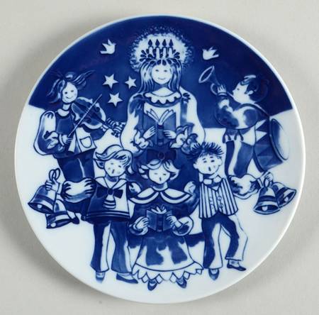 Childrens Christmas Lucia-Plate Only - No Box