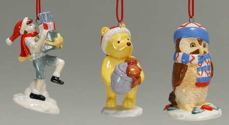 Winnie The Pooh-Series #2 Ornaments-Pooh Christopher Owl - Boxed