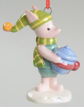 Winnie The Pooh-Series #2 Piglet Ornament - No Box 102b