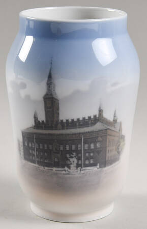 Royal Copenhagen Vase Raadhus City Hall Vase - No Box