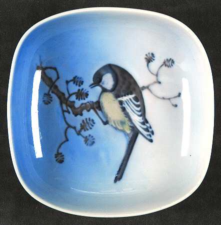 Royal Copenhagen Giftware Great Tit-Plaquette - Boxed