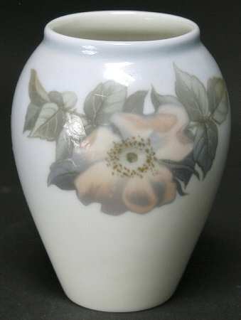 Royal Copenhagen Vase Wild Rose Floral Vase - No Box