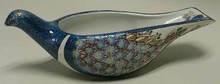 Faience Giftware Blue Faience Tenera Dove Bowl - No Box