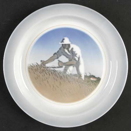 Royal Copenhagen Giftware Ashtray-Man With Scythe - No Box