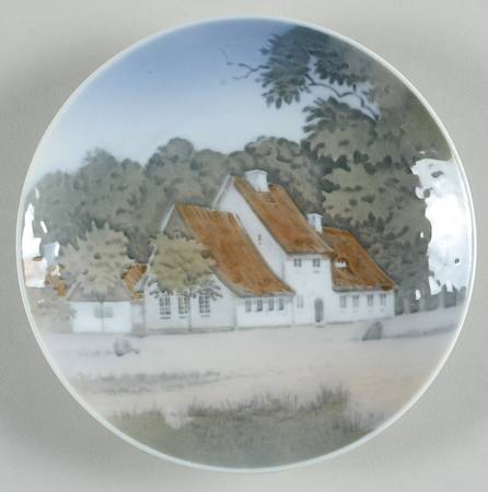 Royal Copenhagen Giftware Mini Plate-Peter Lieps House - No Box