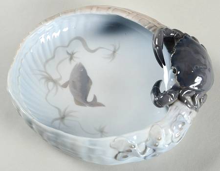 Royal Copenhagen Giftware Crab Bowl - No Box