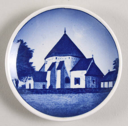 Danish & Nordic Plaquettes-2010 Series Osterlars Kirke, Bornholm - No Box