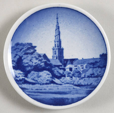 Danish & Nordic Plaquettes-2010 Series Vor Frelsers Kirke-Our Savior's Church - No Box
