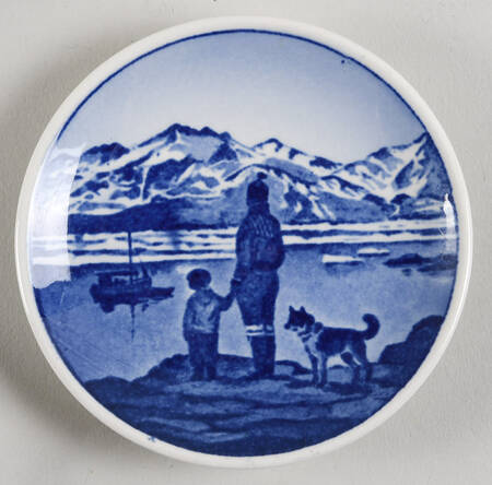 Danish & Nordic Plaquettes-2010 Series Paa Udkig Efter Faar, Gronland - No Box
