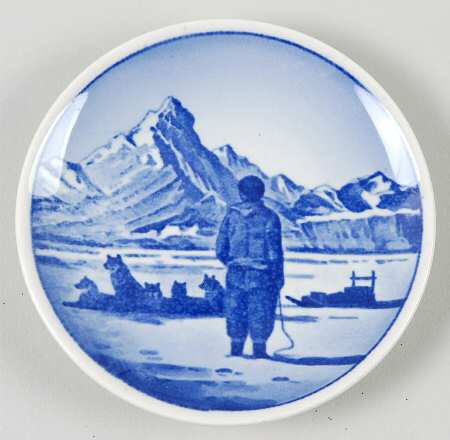 Danish & Nordic Plaquettes-2010 Series Hundeslaede, Gronland - No Box