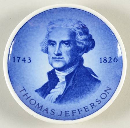 American Presidents Plaquettes Thomas Jefferson - Boxed