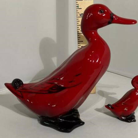Flambe Mallard Drake Standing - Boxed