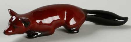 Flambe Fox-Stalking-Small - With Box