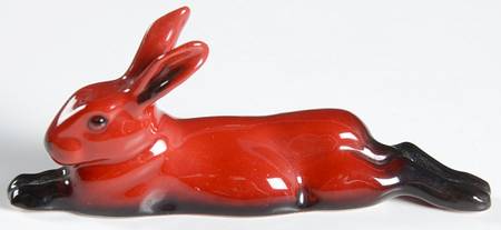 Flambe Hare-Lying - Boxed