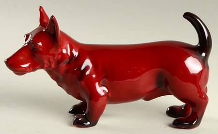 Flambe Scottish Terrier - Boxed