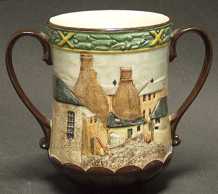 Loving Cup and Jugs Pottery In The Past - No Box