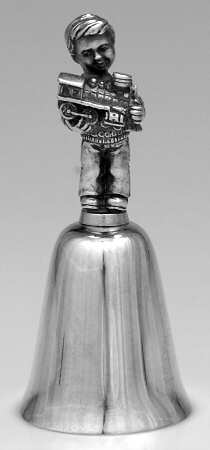 Yuletide Christmas Bell-Silverplate My Christmas Present - Boxed