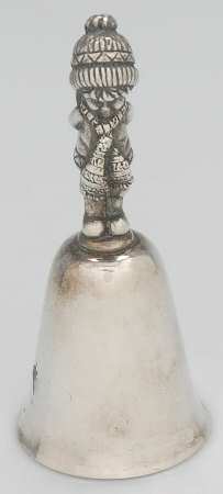 Yuletide Christmas Bell-Silverplate A Special Gift - Boxed